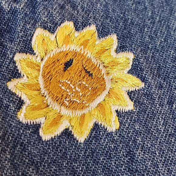 SOLD Vtg denim over-all dress - Picture 6 of 15